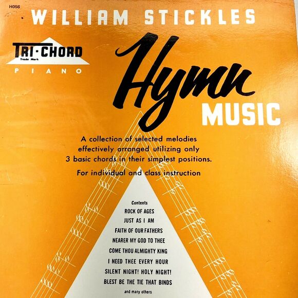 William Stickles Hymn Music Piano Book Sheet Tri-Cord USA Church Choir Christian - Picture 2 of 13